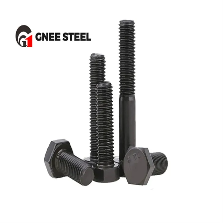 DIN931 DIN933 Bolt Hex Oksida Hitam