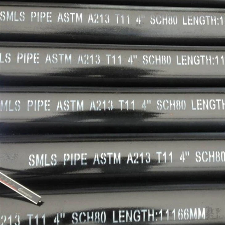ASTM A213 T11 Tiub Lancar Keluli Aloi