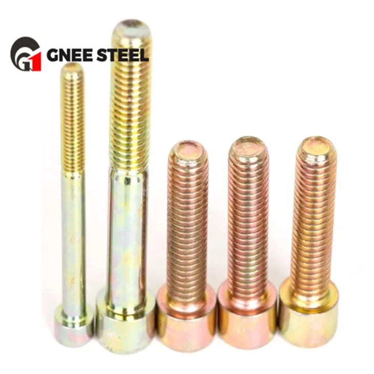 Bolt Allen DIN912 Bersalut Zink Kuning